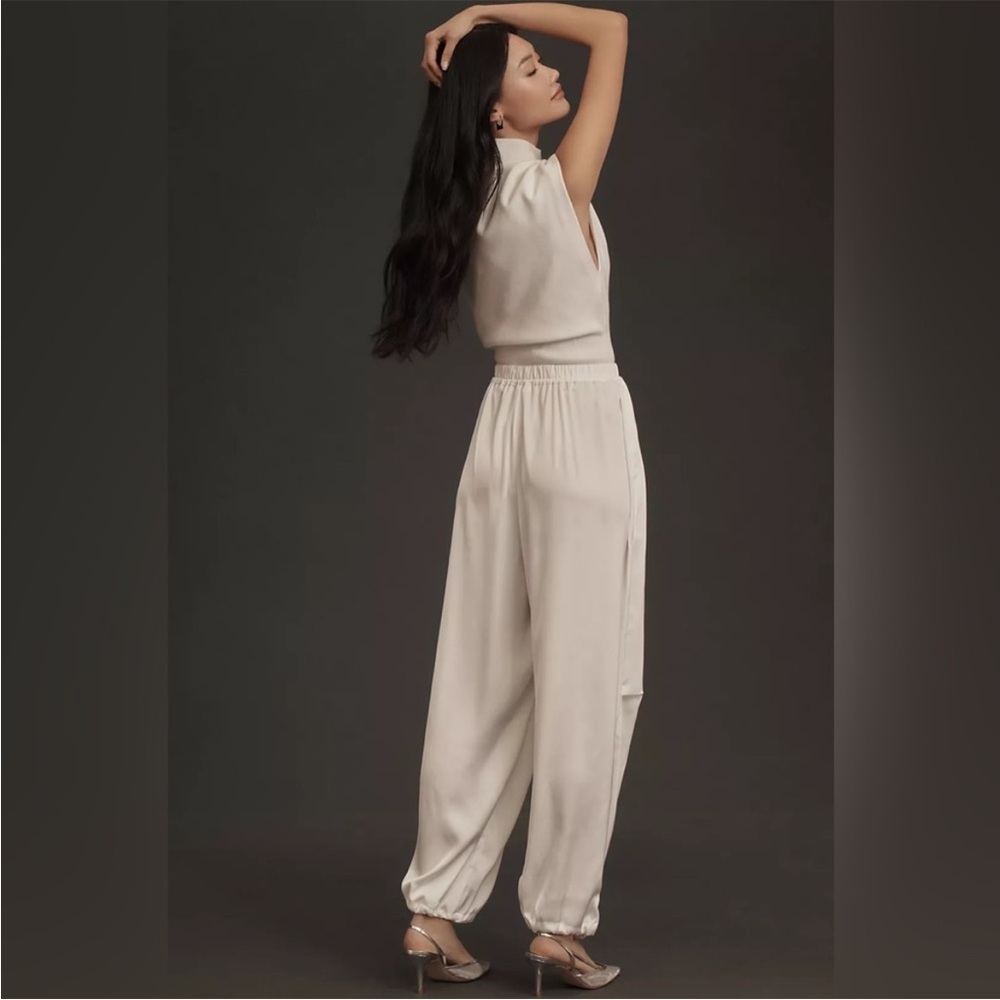 Maeve Silky Parachute Pants - Picture 3 of 3